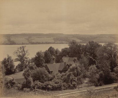 オワスコ湖、カソワスコ、c.1895年（写真） 作： ウィリアム・ハーマン・ラウ