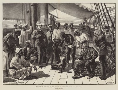 スタンリー氏とHMS業界のアフリカ人支持者 作： William Heysham Overend
