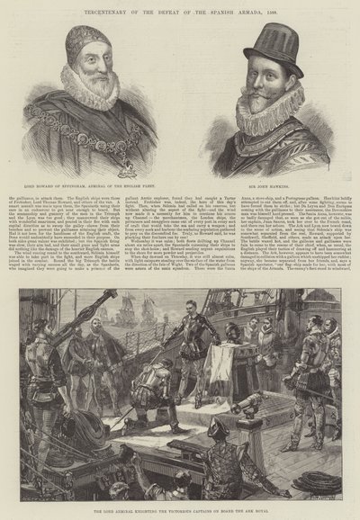 1588年のスペイン軍の敗北、1588年 作： William Heysham Overend