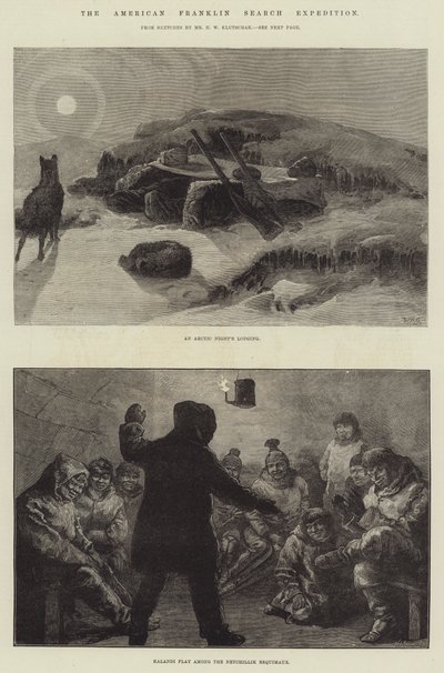 アメリカのフランクリン探検隊 作： William Heysham Overend
