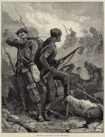 ベイでのアフガニスタンの戦争 作： William Heysham Overend
