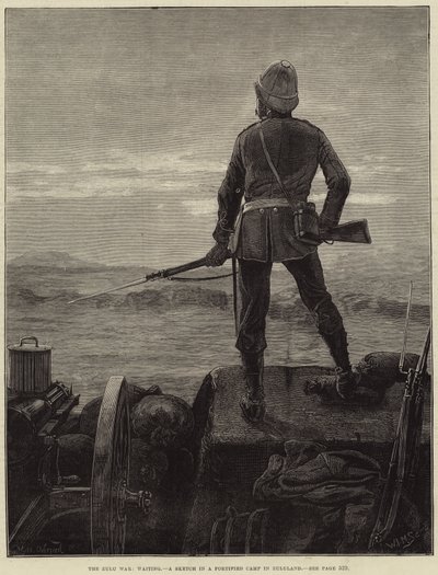 ズールー戦争、待っています 作： William Heysham Overend