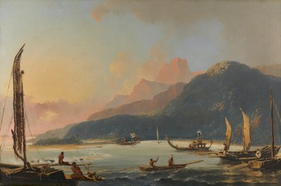Näkymä Matavain lahdelle Otaheiten saarella [Tahiti] 作： William Hodges