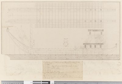14bページ 南海のアムステルダムで見たダブルカヌーの説明 作： William Hodges