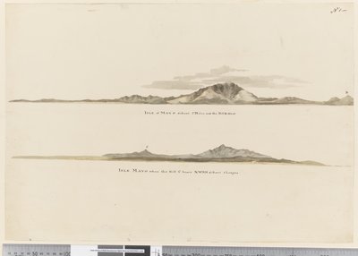 ページ 1 (a) カーボベルデ諸島、メイヨ島の海岸のプロファイル。(b) カーボベルデ諸島メイヨー島の海岸のプロファイル（北西方向から見た場合 作： William Hodges