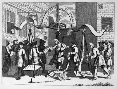 （チケット）（ジェームズ）スピラー（プレイヤー）の特典 作： William Hogarth