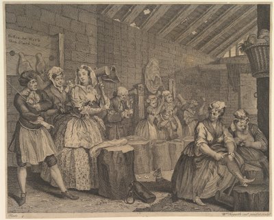 作： William Hogarth