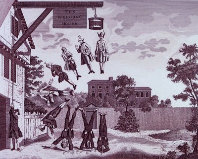 絶対重力 作： William Hogarth
