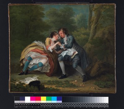 後、1730～31年頃（キャンバスに油彩） 作： William Hogarth