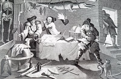 オカルトな光景 作： William Hogarth