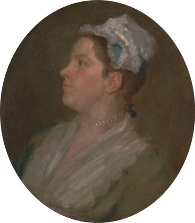アン・ホガース、1740年頃。 作： William Hogarth