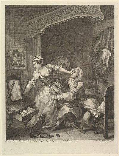 1736年12月15日以前。 作： William Hogarth