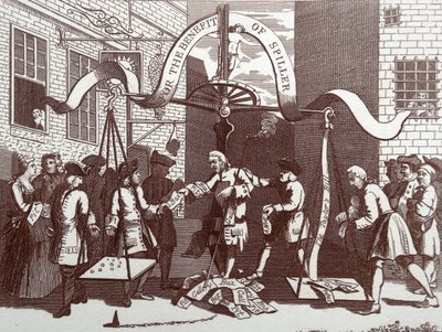 自然を覗く少年たち 作： William Hogarth