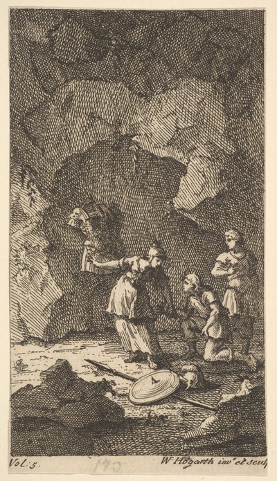 カサンドラ、Frontispiece、Vol。 5、1725。 作： William Hogarth