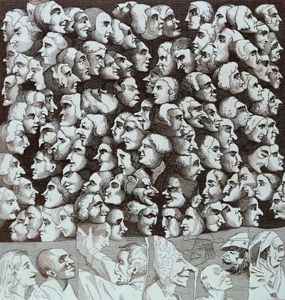 キャラクター 作： William Hogarth