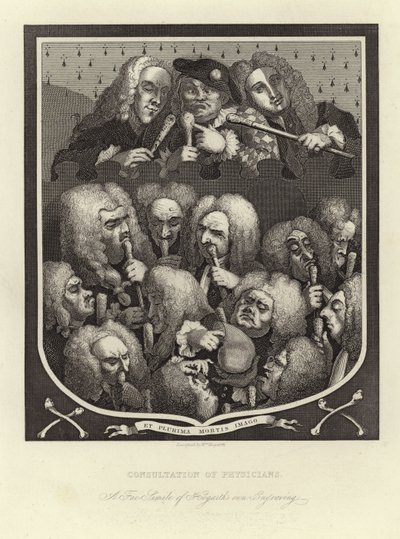 医師の診察 作： William Hogarth