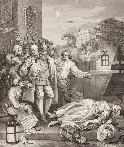 完璧さの残酷さ。 From：残酷な四段階-残酷な四段階。 1751 作： William Hogarth