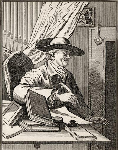 「ワークスオブホガース」のトーマスモレル博士が1833年に出版 作： William Hogarth