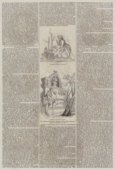 初期展示会、ロイヤルアカデミーの設立 作： William Hogarth