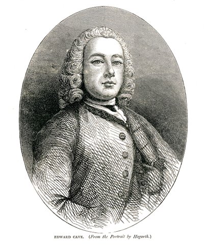 エドワード洞窟、1700年代頃 作： William Hogarth