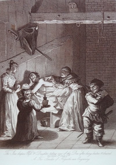 ウィリアム・ホガースのエングレーヴィング 作： William Hogarth