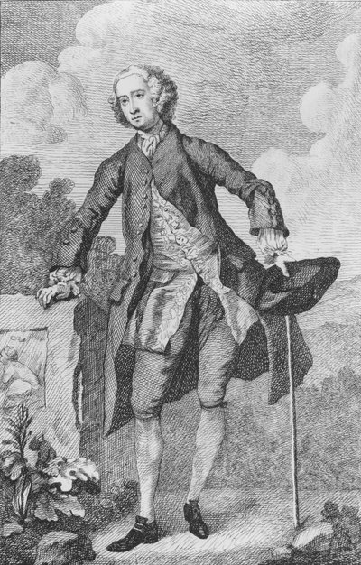 グスタフ・ハミルトン 作： William Hogarth