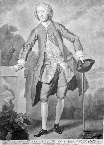 アンドリューミラーによって刻まれたグスタフハミルトン 作： William Hogarth