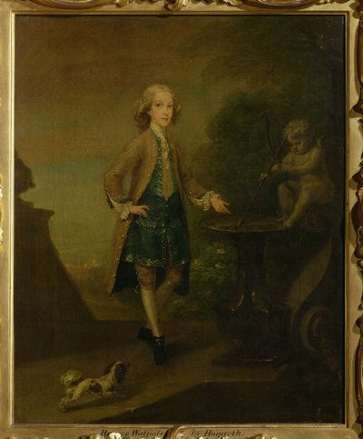 ホレスウォルポール、1727年から10歳 作： William Hogarth