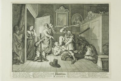 カテキョされたフディブラス、フディブラスより9枚目 作： William Hogarth