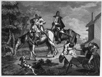 Hudibras Sallies Forth 作： William Hogarth
