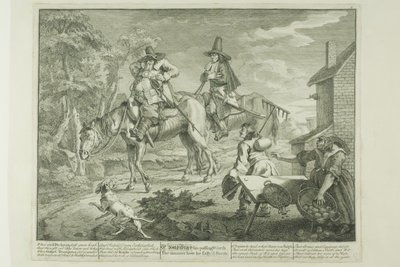 フディブラス出撃、フディブラスより2枚目 作： William Hogarth