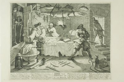 フディブラスとシドロペル、『フディブラス』より8枚目 作： William Hogarth