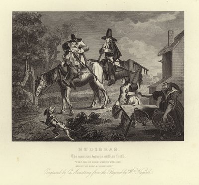 サミュエル・バトラーによるフディブラス 作： William Hogarth