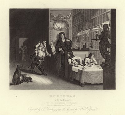 サミュエル・バトラーによるフディブラス 作： William Hogarth
