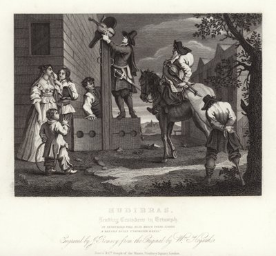サミュエル・バトラーによるフディブラス 作： William Hogarth