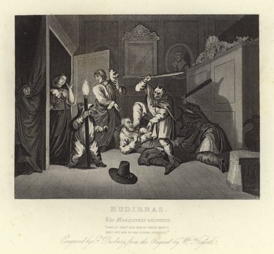 サミュエル・バトラーによるフディブラス 作： William Hogarth