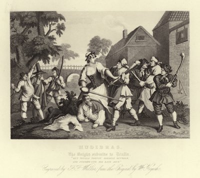 サミュエル・バトラーによるフディブラス 作： William Hogarth