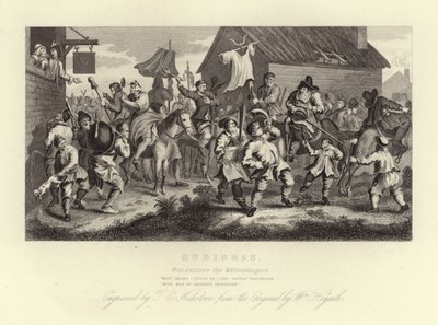 サミュエル・バトラーによるフディブラス 作： William Hogarth
