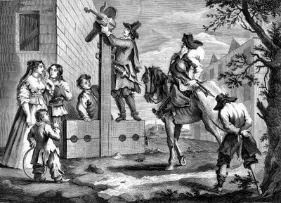 ウィリアム・ホガースの「Hudibras 作： William Hogarth