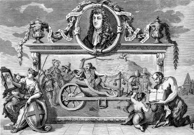 ウィリアム・ホガースの「Hudibras 作： William Hogarth