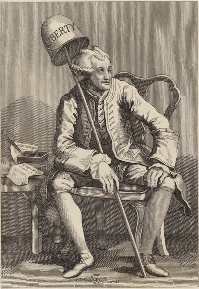 ジョン・ウィルクス 作： William Hogarth