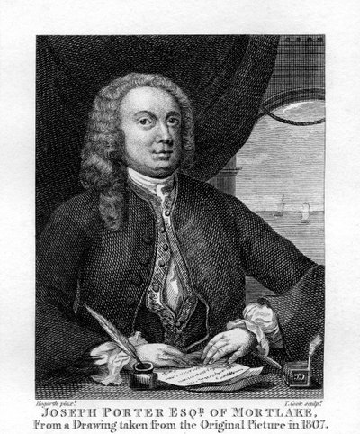 ウィリアム・ホガースのジョセフ・ポーター 作： William Hogarth