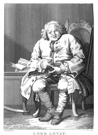 ウィリアム・ホガース作 ロード・ロヴァット 作： William Hogarth