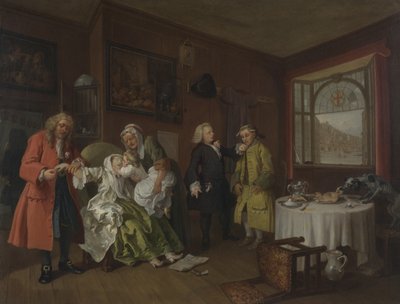 結婚アラモード 作： William Hogarth