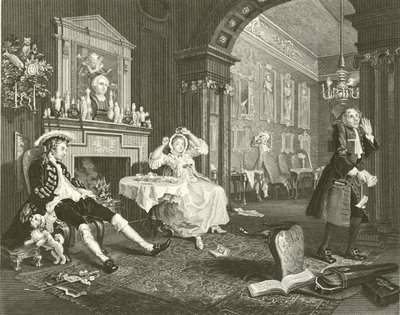 結婚アラモード 作： William Hogarth