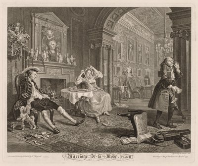 おしゃれウェディング プレートⅡ 作： William Hogarth
