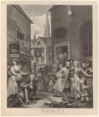 正午 作： William Hogarth