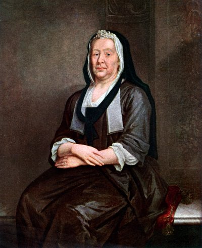 18世紀半ばのアーティストの母、リチャードホガース夫人1901 作： William Hogarth