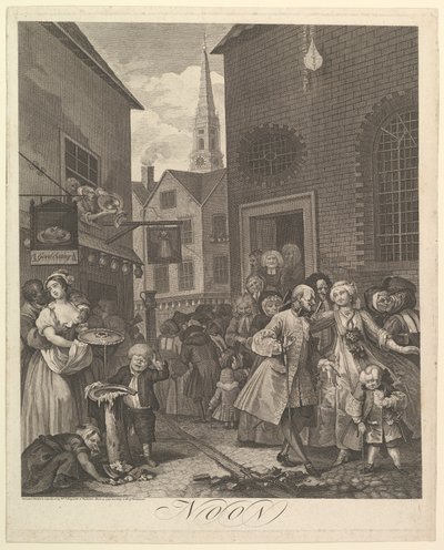 1738年3月25日正午 作： William Hogarth