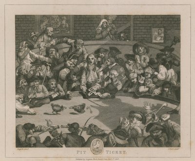 ピットチケット 作： William Hogarth